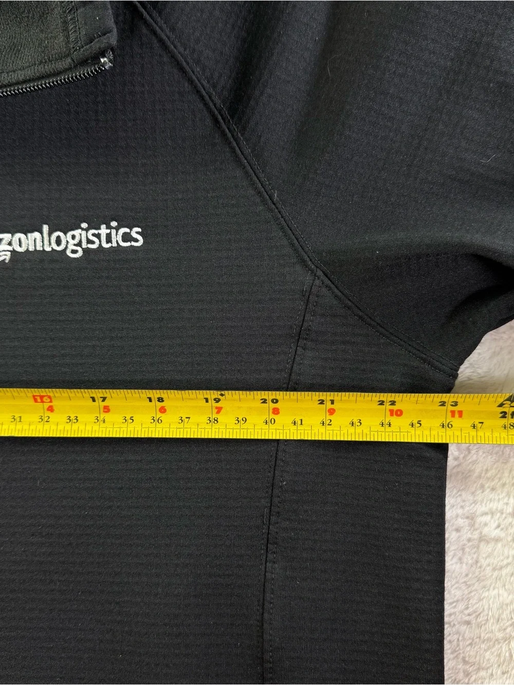 The North Face Amazon Logistics Mountain Peaks Grid Fleece 1/4 Zip L
